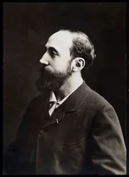 Porträt von Jules Claretie (1840-1913), französischer Schriftsteller